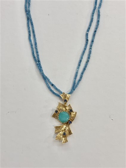 Collar Argento Raro Mujer in Plata Turchese ARGRA20 - ARGRA20